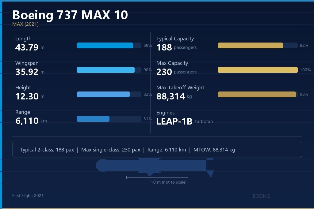 波音737 MAX 10 二手飞机出售 | 美国二手飞机集团