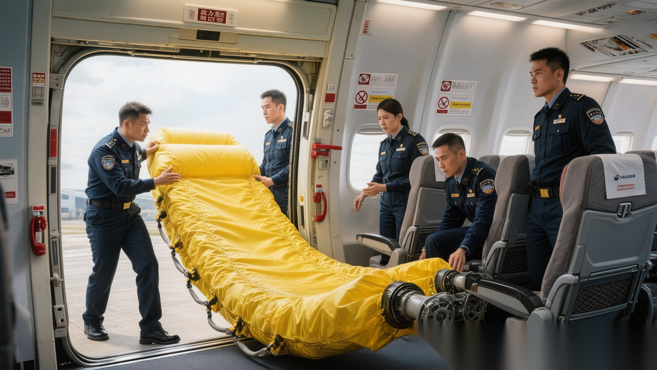 飞机应急逃生门技术解析——美国二手飞机集团航空安全科普