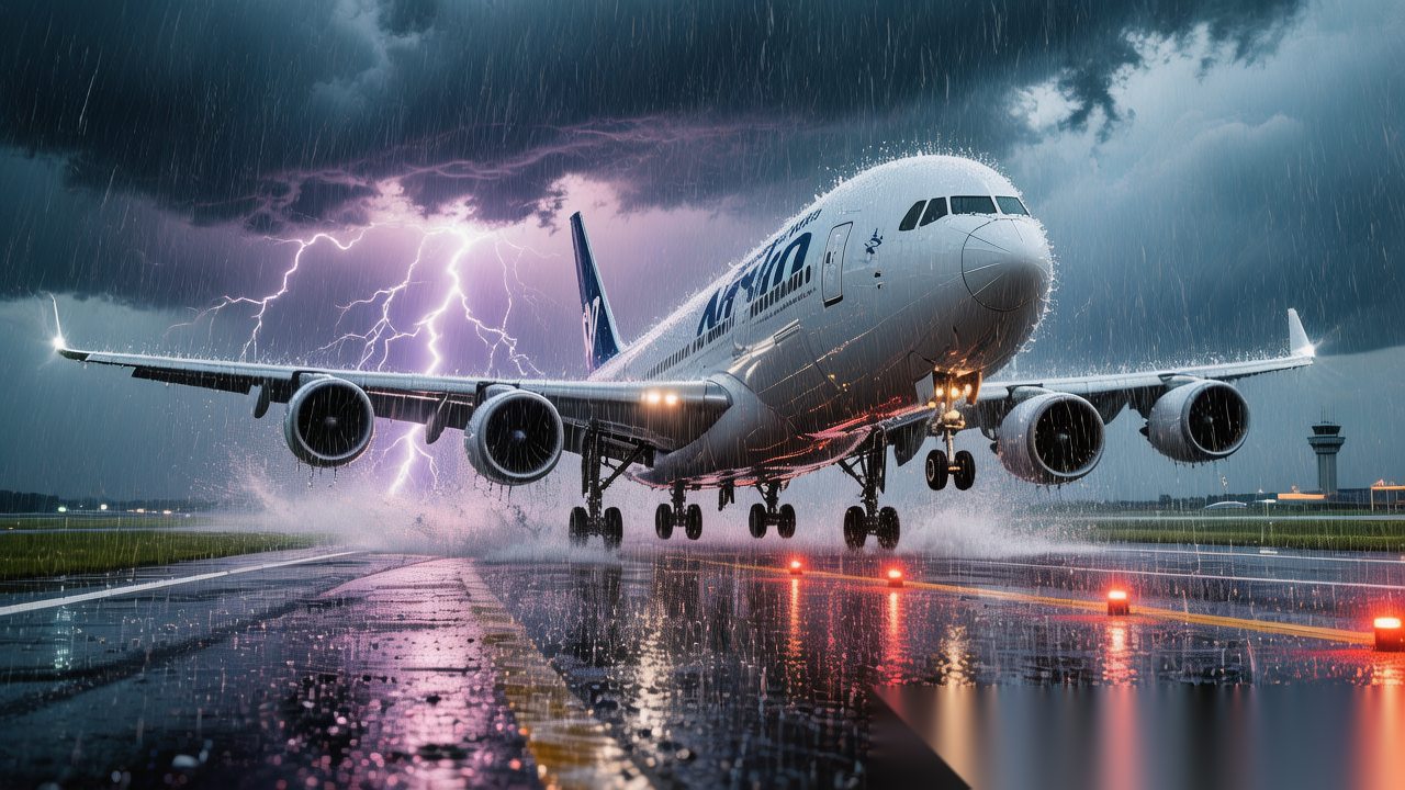 雷雨天民航飞行安全解析——美国二手飞机集团航空安全科普