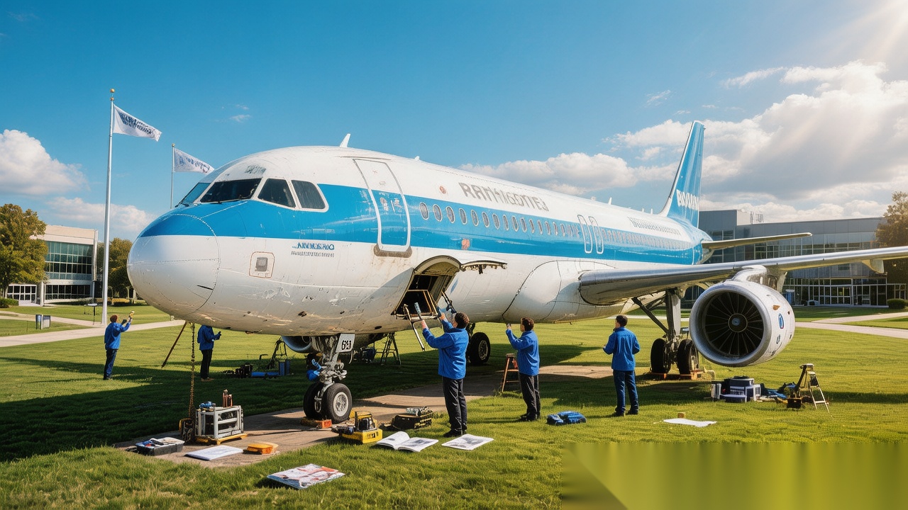 杭州技师学院斥资1500万购入空客A320退役客机用于教学